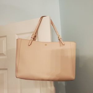 Tory Burch Robinson Light Pink Handbag